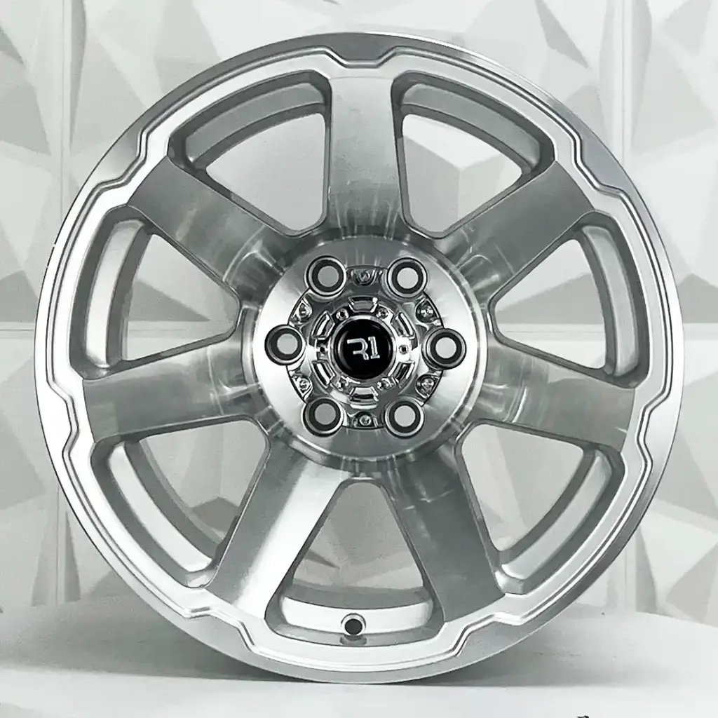 RIN 15X10 5-127 R1 SPORT QC1856 SILVER MACHINE FACE MACHINE LIP ET-44 CB83.1