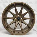 RIN 17X8.25 4-100/114.3 R1 SPORT DX616 MATT BRONZE ET28 CB73.1